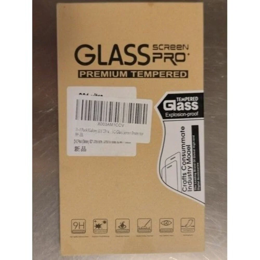 **SALE!! Galaxy S21 Ultra 5G Glass Screen Protector 9H Premium Tempered, NIB